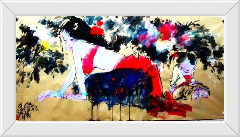 ���桶ĸ���ӡ�˫�ܻ滭����